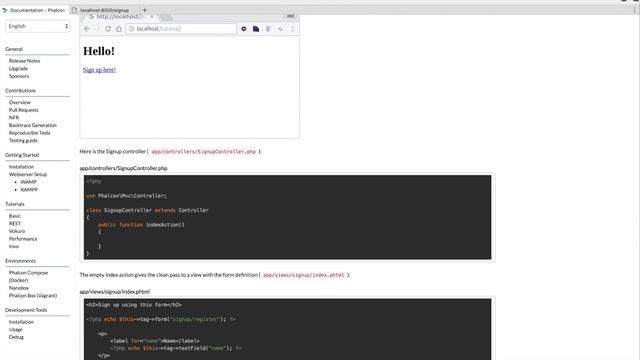 Phalcon Framework - Tutorial: Basic смотреть онлайн