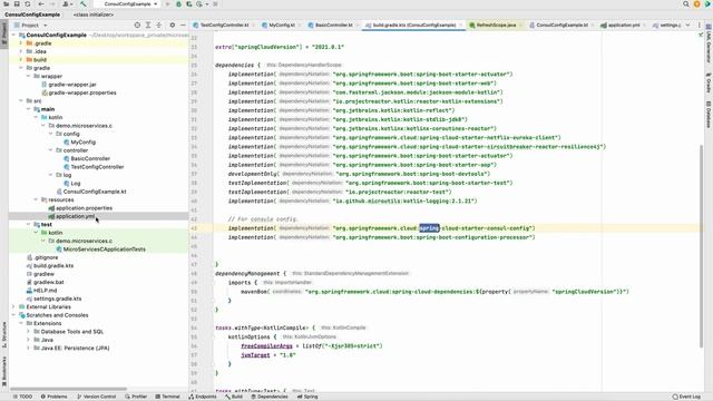 Consul Config Springboot sample (Gradle/Kotlin) смотреть онлайн