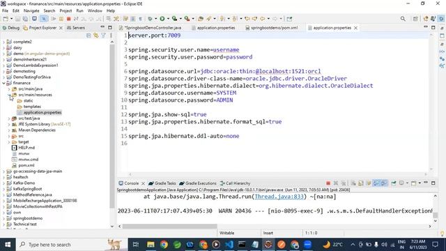 springboot lecture 10: oracle DB connection with springboot смотреть онлайн
