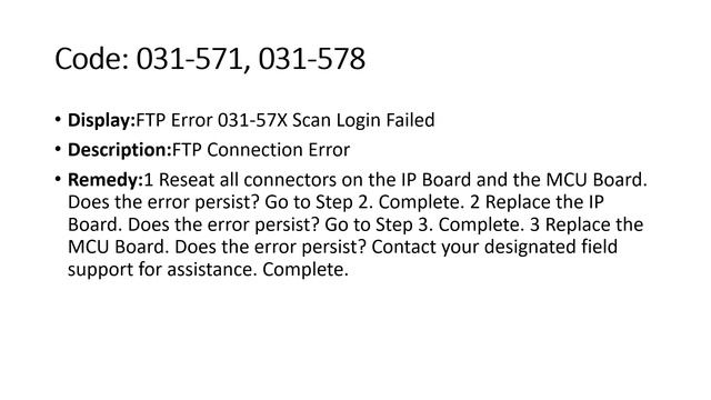 Xerox Phaser 3100 MFP All Error Codes Description and Remedy смотреть онлайн