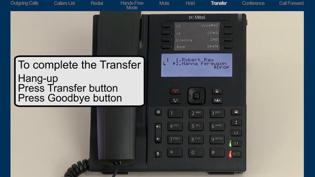 Mitel® 6865 End-User Training and Features Tutorial смотреть онлайн