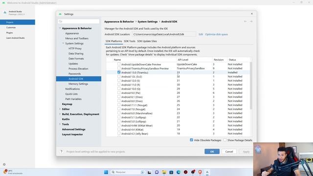 Android Studio Flamingo - Instalação e Configuração - Guia Completo e Atualizado + SUPER DICAS ?? смотреть онлайн