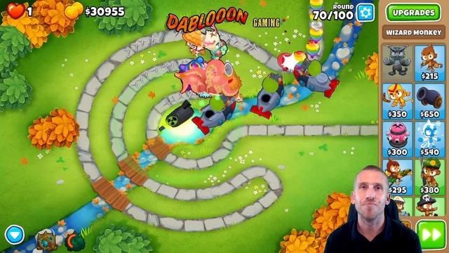 Bloons TD 6 - Park Path Chimps Walkthrough смотреть онлайн