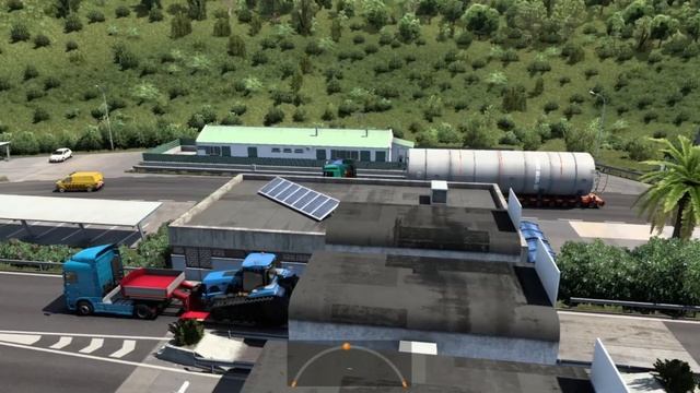 Ets2 1.44.Special Transport Delivery. Scania S730HP(537kw).Special Transport MODS. Giant Silo Cargo смотреть онлайн
