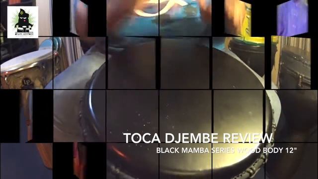 Djembe Review : TOCA Black Mamba Series 12" (HD) | by Drum Simfoni смотреть онлайн