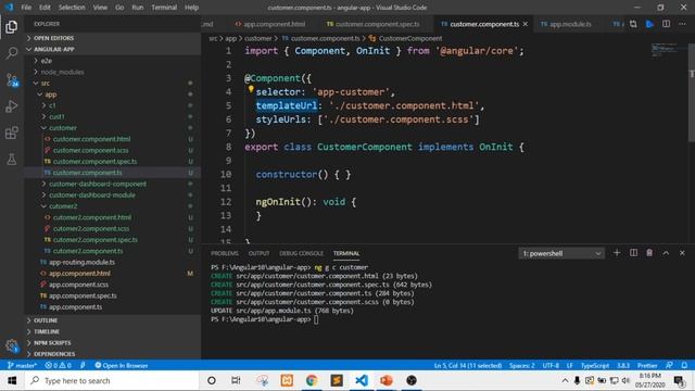 Angular 10 Tutorial - Component (Angular CLI) смотреть онлайн