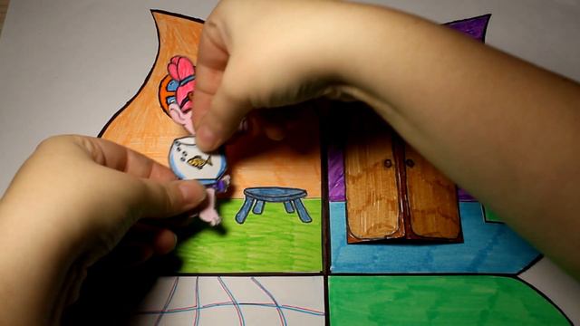 Paper Doll Poppy Dress Up | DIY Handmade Paper Quiet Book | Troll Paper House