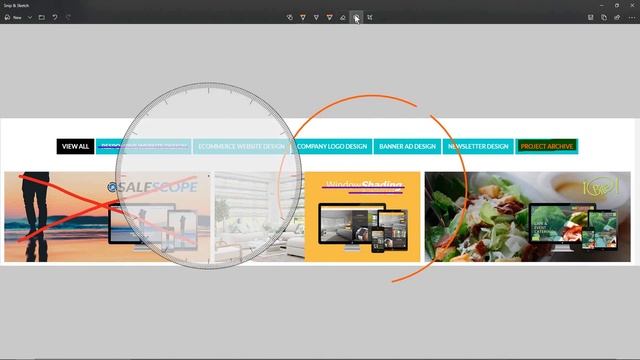 Windows 10 - Snip & Sketch Tool Tutorial смотреть онлайн