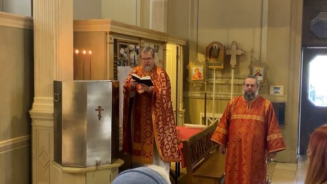 Освящение воды в Пятницу на Светлой ч.1 07.05.2021 смотреть онлайн