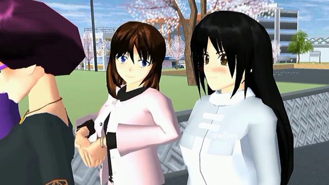 Camelia ladyna and friends part 2 || [masa depan yang cemerlang] || Drama Sakura School Simulator