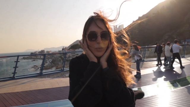 HAEUNDAE BEACH, Busan // Blue Line Capsule | Night Markets ??(Travel Vlog South Korea)