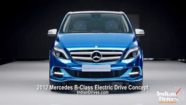2012 Mercedes B Class Electric Drive Concept Revealed смотреть онлайн
