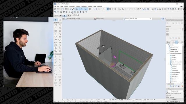 Archicad 25: Easy Axonometric Tutorial