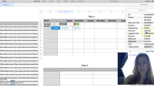 Using Numbers ( Mac) to make Countif Chart смотреть онлайн