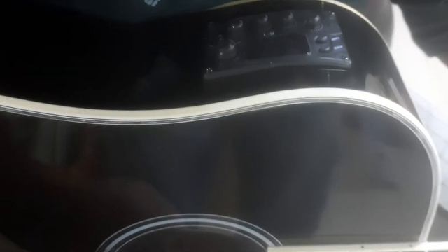 Kepma D1CE Semi Acoustic Guitar Sound Testing