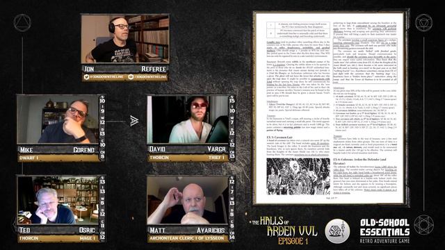 The Halls of Arden Vul Ep 01 - Old School Essentials Megadungeon | Very Dangerous.. You Go First смотреть онлайн