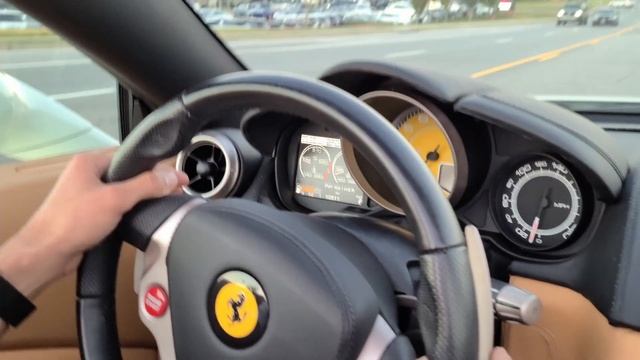 0-60mph in a FERRARI CALIFORNIA: See How Fast it Really is смотреть онлайн