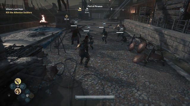 Assassin's Creed Odyssey - Athen's Last Hope: Kill The Athenian Soldiers Shield Bash Gameplay (2018 смотреть онлайн