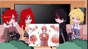 Реакция манхвы я стал графским ублюдком (ЯСГУ) #gacha