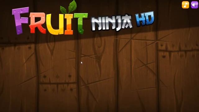 №1.Я играю в Fruit Ninja HD-на pc! смотреть онлайн