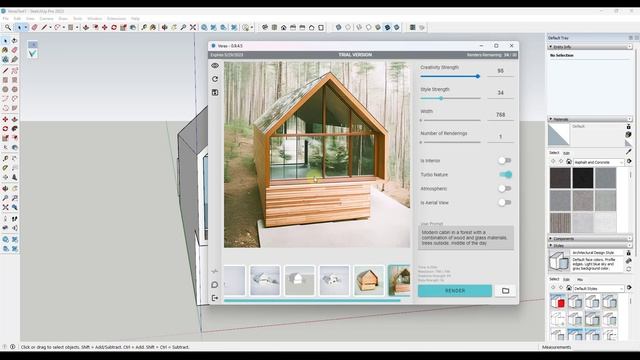 SketchUp Renderings with Veras AI - ARE THEY GOOD? смотреть онлайн