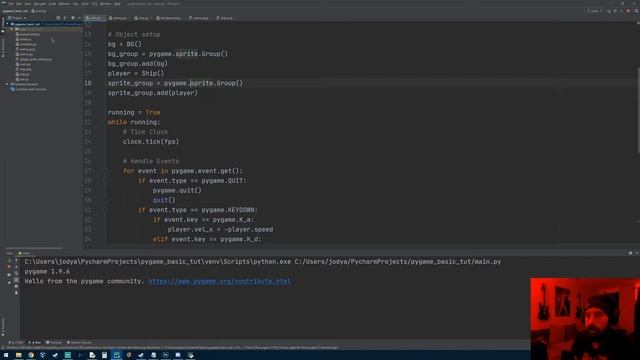 Pygame Tutorial (Basics) Galaga Style Game Part 6 - Borders and Enemy Spawning Object смотреть онлайн