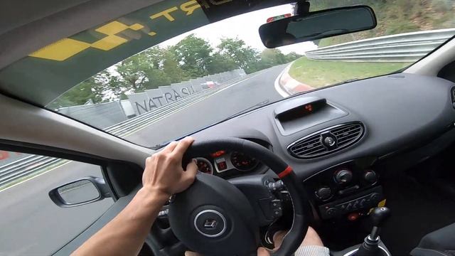 POV Renault Clio 3 RS BTG 8.45 Nurburgring Nordschleife Touristenfahrten 24.08.2020 смотреть онлайн