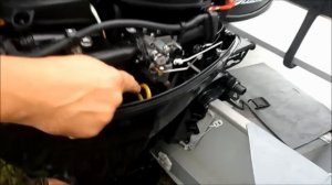 Лодочный мотор Гладиатор-9.9  (4-х тактный). Обзор, обкатка.