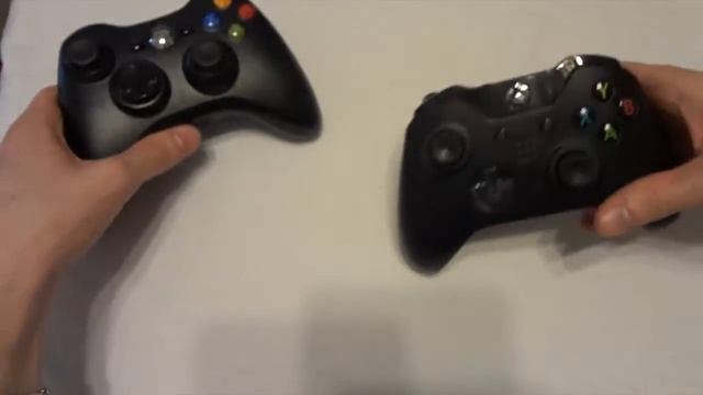Xbox One Controller VS Xbox 360 Controller! - Feel-Based & Appearance Comparison смотреть онлайн