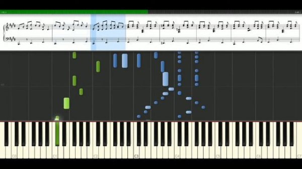 Madonna - La Isla Bonita [Piano Tutorial] Synthesia