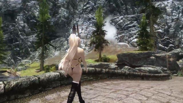 The Elder Scrolls V LE-Soon.New things and replacement of Fran HDT hairstyle смотреть онлайн