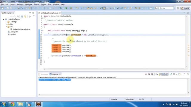 How to add an object in the LinkedList? | LinkedList (Add Object) смотреть онлайн