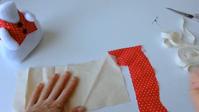 DIY: Снеговик-почтовик тильда мастер класс/шьем снеговика своими руками смотреть онлайн