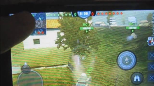 World of Tanks Blitz на Highscreen Zera F rev.S gameplay