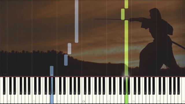 The Last Samurai - A Hard Teacher | Piano Tutorial смотреть онлайн