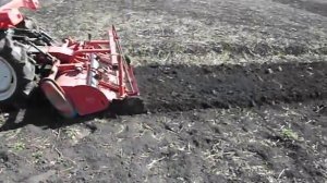 Японский трактор Mitsubishi МТ 16 ( часть 1 ) - фрезерование