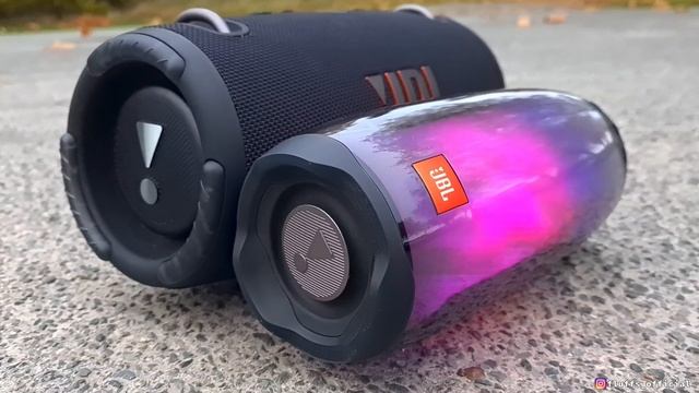 JBL XTREME 3 vs. PULSE 4 BASS TEST (100% VOLUME) смотреть онлайн