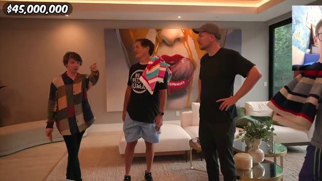 РЕАКЦИЯ НА ВИДЕО MRBEAST "Дом за $1 Vs $100,000,000!" смотреть онлайн