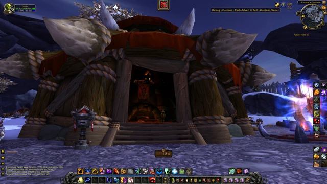 World of Warcraft Warlords of Draenor Alpha: Garrison walkthrough and UI смотреть онлайн