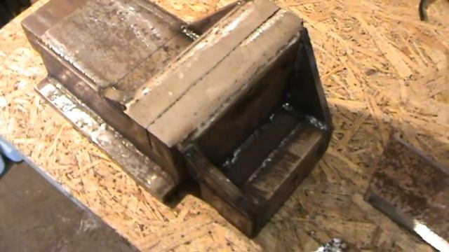 Тиски своими руками.My Metal Vise.Homemade Bench Vise.