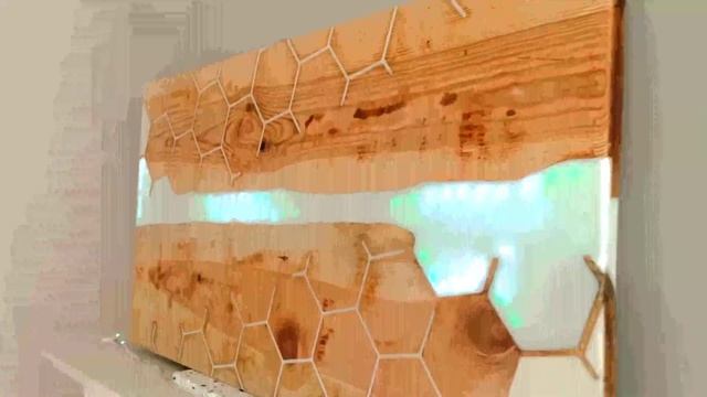 Colours Within - Hexagonal Reflexions / Epoxy Coffee Table ( 3 years in the making *) смотреть онлайн