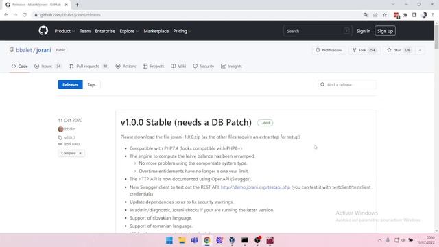 Installation de Jorani Debian 11 смотреть онлайн