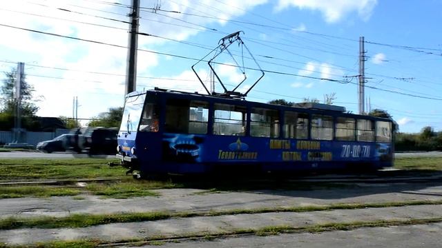 Косогорская линия Тульского трамвая. Маршрут №4 смотреть онлайн