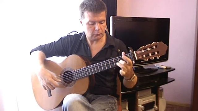 N6/12. Siguiriyas / Сигирийяс. Flamenco guitar V.Sharii. смотреть онлайн