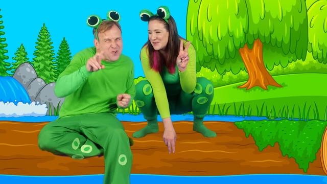 Five Little Speckled Frogs ? Kids Nursery Rhymes