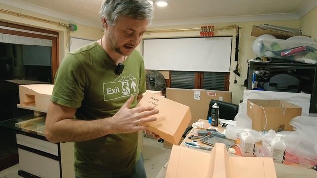 Making carbon diffuser from CNC mould for @tegiwa part 1. Carbon Strakes смотреть онлайн