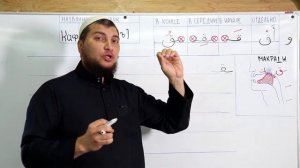Урок № 21 -- Буква [ق] “Коф“ (Абу Ясин Руслан Маликов)