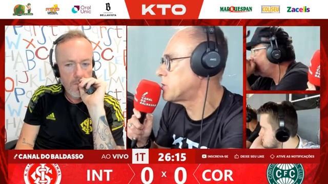 (AO VIVO) SUPER JORNADA COLORADA KTO: INTER X CORITIBA | CAMPEONATO BRASILEIRO | #149