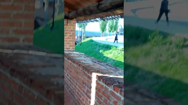 Прогулка по Кремлевской стене Нижнего Новгорода смотреть онлайн