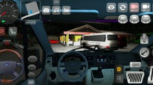 Minibus Simulator Vietnam #6|City tour Vietnam|Ford transit bus|Rainy Weather|Android gameplay|